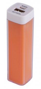 Внешний аккумулятор Bar, 2200 мАч, ver.2, оранжевый фото 