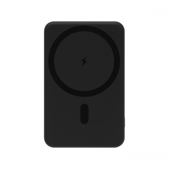 Внешний аккумулятор Largo PD 5000mAh с функцией беспроводной зарядки 15W, черный фото 