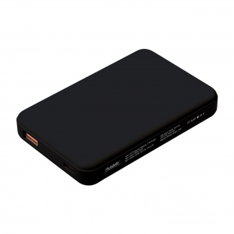 Внешний аккумулятор Largo PD 5000mAh с функцией беспроводной зарядки 15W, черный фото 