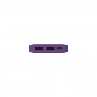 Внешний аккумулятор с подсветкой Ancor 5000 mAh, фиолетовый фото 