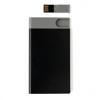 Зарядное устройство с USB–флешкой на 8 ГБ, 2500 mAh фото 
