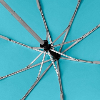 Зонт складной AOC, бирюзовый фото 