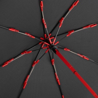 Зонт складной AOC Colorline, красный фото 