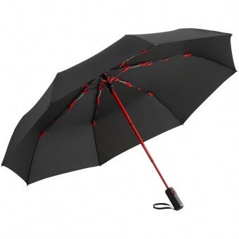 Зонт складной AOC Colorline, красный фото 