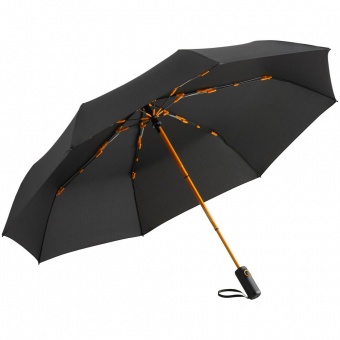 Зонт складной AOC Colorline, оранжевый фото 