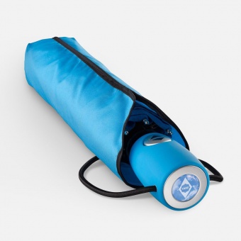 Зонт складной AOC, голубой фото 