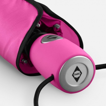 Зонт складной AOC, розовый фото 