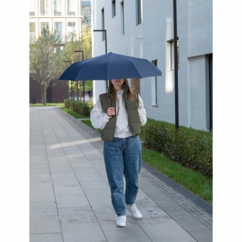 Зонт складной Levante, синий фото 