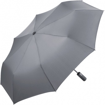 Зонт складной Profile, серый фото 