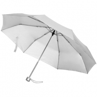 Зонт складной Silverlake, серебристый фото 
