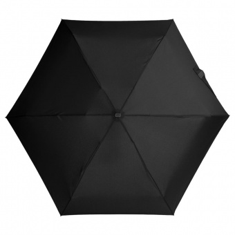 Зонт складной Unit Five, черный фото 