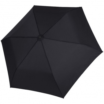 Зонт складной Zero Large, черный фото 