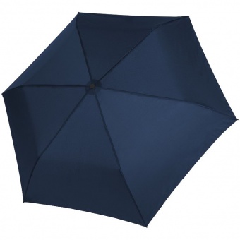 Зонт складной Zero Large, темно-синий фото 