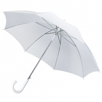 Зонт-трость Unit Promo, белый фото 