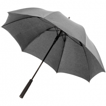 Зонт-трость rainVestment, светло-серый меланж фото 