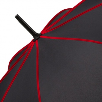 Зонт-трость Seam, красный фото 