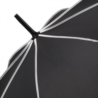 Зонт-трость Seam, светло-серый фото 