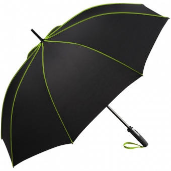 Зонт-трость Seam, зеленое яблоко фото 