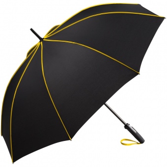 Зонт-трость Seam, желтый фото 