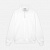 Толстовка на молнии унисекс FLOW, белая, размер 3XL/4XL