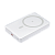 Внешний аккумулятор Atlantis PD Plus 10000mAh с функцией беспроводной зарядки 15W, серебряный