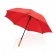 Автоматический зонт-трость с бамбуковой рукояткой Impact из RPET AWARE™, d103 см  фото 4