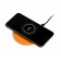 Беспроводное зарядное устройство с подсветкой 15W Auris, оранжевое фото 36