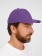 Бейсболка Buffalo, темно-фиолетовая фото 11