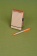 Блокнот на кольцах Eco Note с ручкой, оранжевый фото 2