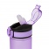 Бутылка для воды Flip mini, фиолетовая фото 5