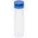 Бутылка для воды Aroundy, прозрачная с синей крышкой фото 1