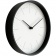 Часы настенные Lacky, белые с черным фото 10