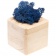 Декоративная композиция GreenBox Wooden Cube, синий фото 1