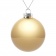 Елочный шар Finery Gloss, 10 см, глянцевый золотистый фото 1