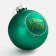 Елочный шар Finery Matt, 8 см, матовый зеленый фото 8