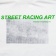 Футболка Street Racing Art, белая фото 5