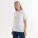 Футболка унисекс KRIS, 100% хлопок, 150 гр., белая (теплого оттенка) фото 1