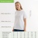 Футболка унисекс KRIS, 100% хлопок, 150 гр., белая (теплого оттенка), размер XXL фото 53