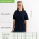 Футболка унисекс KRIS, 100% хлопок, 150 гр., темно-синяя, размер L фото 42