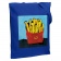 Холщовая сумка «Фри», ярко-синяя фото 2