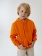 Худи детское Kirenga Kids 2.0, оранжевое фото 6