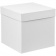 Коробка Cube, L, белая фото 1