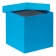 Коробка Cube, L, голубая фото 6