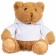Мягкая игрушка «Мишка Cuddleton» в белом худи фото 1