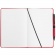 Набор: блокнот Advance с ручкой, красный с черным фото 5