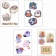 Объемные наклейки под смолой Sticker Pack на заказ фото 1