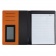 Папка с блокнотом Torga, черная с оранжевым фото 4