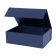 Подарочная коробка-трансформер средняя, синяя фото 20