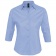Рубашка женская с рукавом 3/4 Effect 140, голубая фото 2