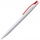 Ручка шариковая Pin, белая с красным фото 4
